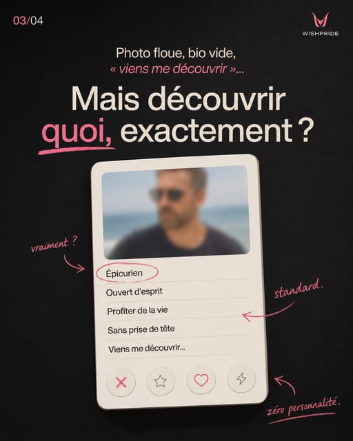 You want to seduce... but have you looked at your own profile? — image 3