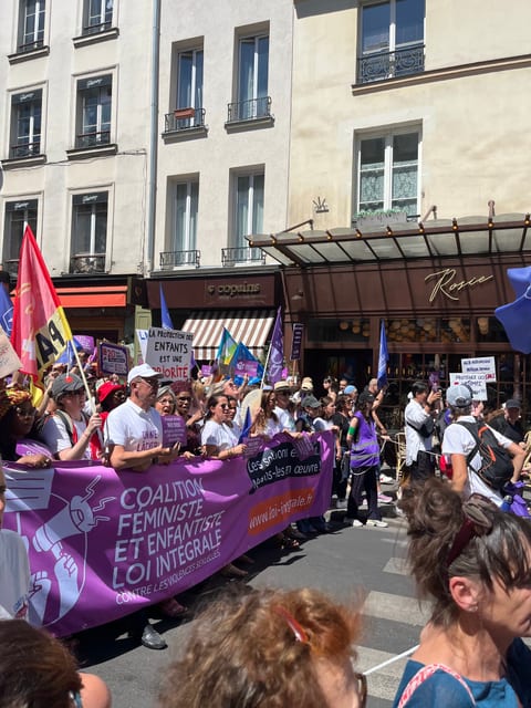 Equality is not an option, it's a right! Today, all across France, a demonstrati — image 1