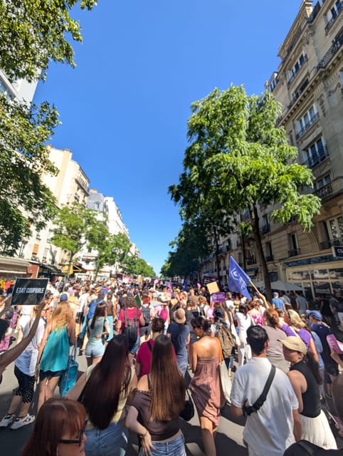 Equality is not an option, it's a right! Today, all across France, a demonstrati — image 2