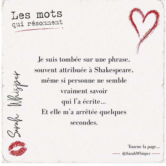 Words that resonate… ✨ A phrase, a few words, and suddenly the mind drifts betwe — image 1